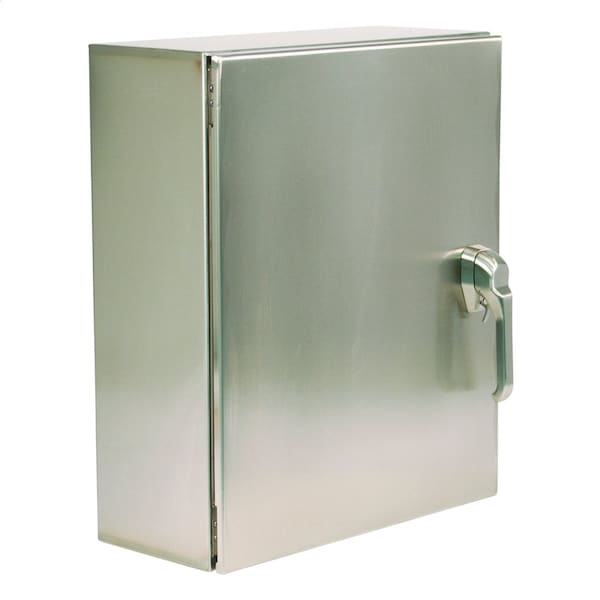 Wiegmann 3 Point Latch with Padlock Handle Electrical Enclosures, 36 in H, 12 in D, 30 in W N412363012SS3PTC - main